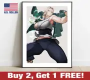 Naruto Tsunade Poster 18" x 24" Print Anime Wall Art Shippuden 1