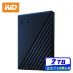 WD MY PASSPORT FOR MAC 2TB USB-C 2.5吋行動硬碟(WDBA2D0020BBL-WESN