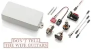 EMG 85-8H WHITE 8 STRING ACTIVE HUMBUCKER MOUNT VERSION GUITAR PICKUP & POTS