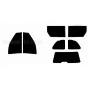 For Chrysler Voyager 2001-08 Full Pre Cut Window Tint Kit Front & Rear Film Film