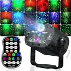 LED 1024 Patterns Laser Projector Light Party DJ Club Stage Lighting Effect RGB