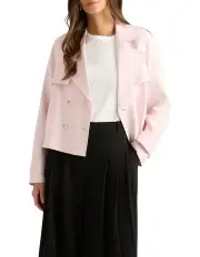 [David Lawrence] Lionel Crop Jacket in Shell