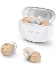 Rechargeable Hearing Aid Mini Completely-in-Canal Hearing Amplifier Open Box