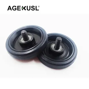 Agekusl 自行車易行輪Bike Easywheel 帶鈦螺栓 55/45mm 用於小布Brompton