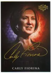 2016 Leaf Decision 2016 Candidate Portrait Insert #CP5 Carly Fiorina