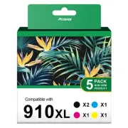 910 XL 910XL Ink Cartridges for HP 910XL Ink Cartridges Combo Pack Compatible...