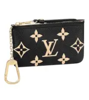 Louis Vuitton Cles Key Pouch BiColor Empreinte Leather