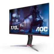 AOC 27' IPS 170Hz, 1ms, QHD 2560 x 1440, 350 cd/m2, HDR 400, HDMI 2.2 x 2, DP 2.