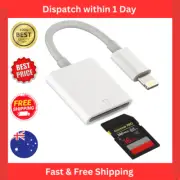 SD Card Reader for iPhone/iPad,Lightning to SD Card Camera