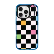 iPhone 16 Pro Impact Ring Stand Case MagSafe Compatible Disco Lights by SOFE Store