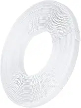 uxcell 24 Yards Polyester Boning for Sewing 12mm Wide Low-Density Sewing Corset Webbing Boning for Bra Sewing Corset Wedding Dress Hat DIY Handbags, White