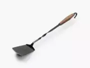 Barebones Living Cowboy Grill Spatula Stainless Steel Construction Walnut Handle