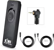 RS-60E3 Shutter Release Cable Remote Control for Canon EOS R100 R8 R7 R10 R6 RP R 90D 80D 70D 77D 60D M5 M6 Mark II 650D 750D 760D 800D PowerShot G5X G3X SX70 SX60 Olympus OM-1 Mark II and More