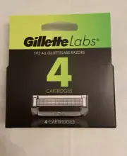 Gillette Labs 4ct Razor Blade Cartridges OPEN BOX