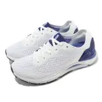 【UNDER ARMOUR】慢跑鞋 HOVR SONIC 6 女鞋 白 藍 緩震 支撐 反光 運動鞋 UA(3026128102)