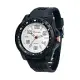 JAGA 捷卡 AQ1227 時間顯示 三針時尚手錶 黑白配色酷炫風格