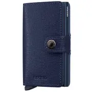 Secrid Miniwallet Compact RFID Wallet - Crisple Navy