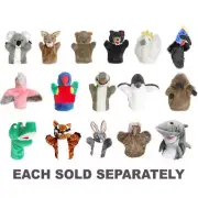 25cm Kids Hand Puppet Plush Animal Zoo Glove Soft Learning Cute LovableToys