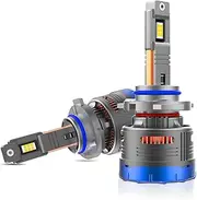 9005/HB3 LED Headlight Bulbs IP68 Waterproof Car LED Headlight Bulbs 6000K 600W 80000LM Bright LED Headlights, 2PCS ALKOY