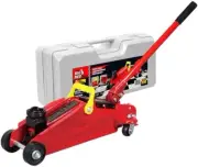 2 Ton (4,000 lbs Capacity) Big Red Trolley Jack Blow Mold Carrying Storage Case