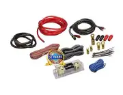 4 Gauge Amp Kit Amplifier Install Wiring Complete 4 Ga Wire ANL Amplifier Comp