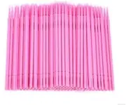 VNDEFUL 100Pcs Disposable Micro Applicators Brushes, for Makeup and Personal Car