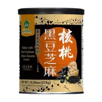 在飛比找momo購物網優惠-【薌園】核桃黑豆芝麻粉375gX1罐