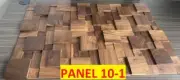 FEATURE WALL CLADDING 3D PANEL REAL WOOD AMERICAN WALNUT 1 PIECE-PANEL 10-1