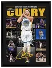 Stephen Curry Golden State Warriors NBA signed Framed Memorabilia