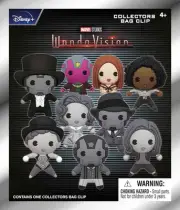 Marvel WandaVision Figural Collectors Bag Clip - 1 Blind Bag - New, Sealed