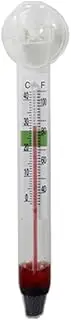 Floating Water Temperature Gauge,Glass Gauge,Fish Tank Meter,Vertical Aquarium Thermometer,Vertical Long Glass Fish Thermometer