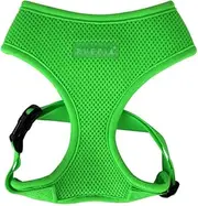 Puppia PAPA-AC1325-GR-M Neon Dog Harness, Green Medium