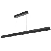 Lucid Modern Pendant Hanging Lamp Light Aluminium Metal Pvc Black Matte