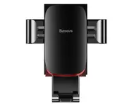 Fully Automatic Car Gravity Bracket Air Outlet Navigation Mobile Phone Bracket Rotatable Car Accessories-Black
