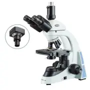 AmScope 40X-2000X LED Biological Trinocular Compound Microscope +1.3MP Camera