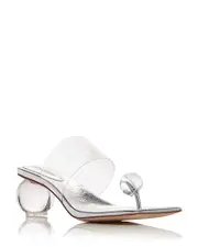 Jeffrey Campbell Women's Latus Sphere Heel Slide Sandals