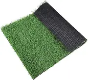 Outanaya Large Artificial Grass Door Mat Outdoor No Maintenance Real Turf Look Front Door Mat