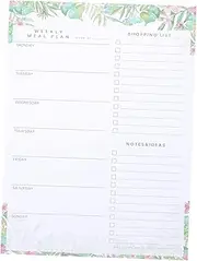 Angoily Magnetic Shopping List Notepad Leaf Memo Pad for Refrigerator Office Desk Schedule Reminder with Magnetic Design for Easy Sharing of Shopping Lists