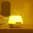 Creative Remote Control Night Light 4wUSB Charging Switch Type-yellow Light