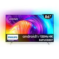 在飛比找樂天市場購物網優惠-【Philips 飛利浦】86吋4K 120Hz HDR a