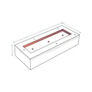 Rectangular Gas Fire Pit Custom Covers