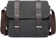 SLEDEZMen's Crossbody Bag Men's Canvas Shoulder Bag Travelling Casual Crossbody Bag