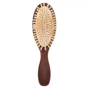 Christophe Robin Travel Hairbrush with Natural Boar-Bristle and Wood