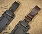 ESEE 5 ESEE 6 Belt Loop Sheath Adapter - Dangler Drop Loop Biothane