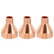 1 3/8" to 1/2" ID Copper Reducer 3pcs Reducing Coupling Pipe Adapter