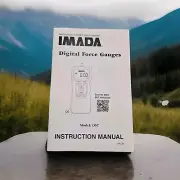 "NEW" IMADA Digital Force Gauge Model DST-4A 4.4 lbf, 2 kgf, 20 N Capacity
