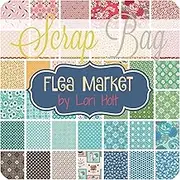 Flea Market Scrap Bag (Approx 2 Yards) by Lori Holt for Riley Blake 2 Yards DIY Quilt Fabric