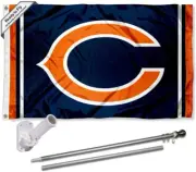 Chicago Flag Pole and Bracket Kit