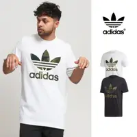 在飛比找蝦皮商城優惠-Adidas Originals 黑/白 短袖T恤 迷彩 純