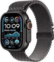 [Apple] Watch Ultra 2 GPS + Cellular 49mm Black Titanium Case with Black Titanium Milanese Loop - Large